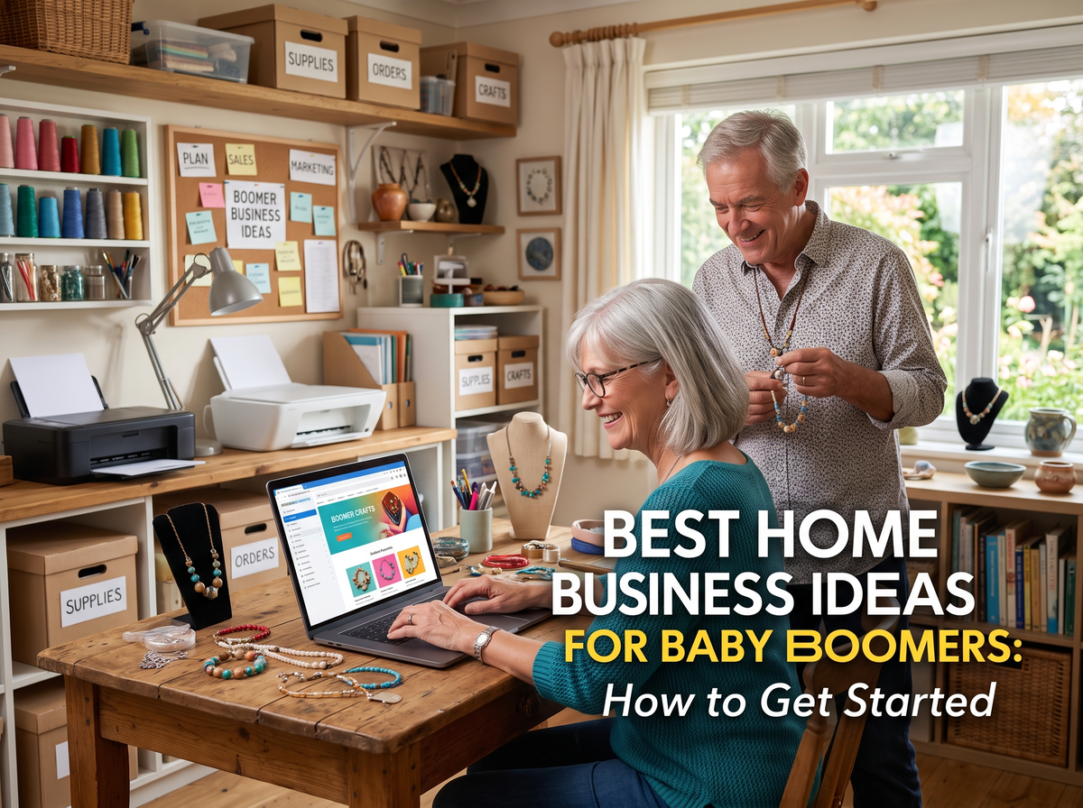 Best Home Business Ideas for Baby Boomers: How to Get Started