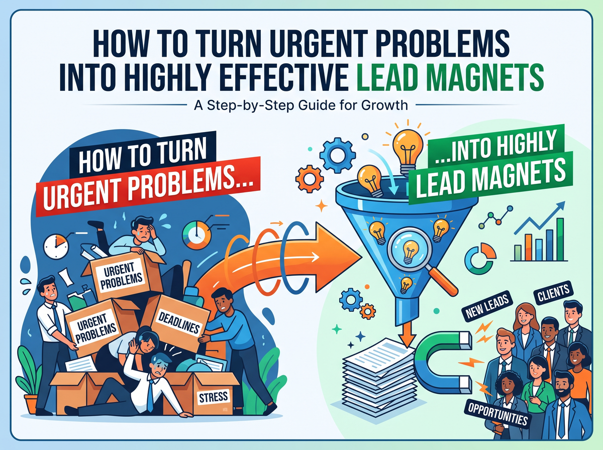 How to Turn Urgent Problems Into Highly Effective Lead Magnets