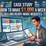 Case Study: How to Make $1,000 a Week Selling Ready-Made Websites