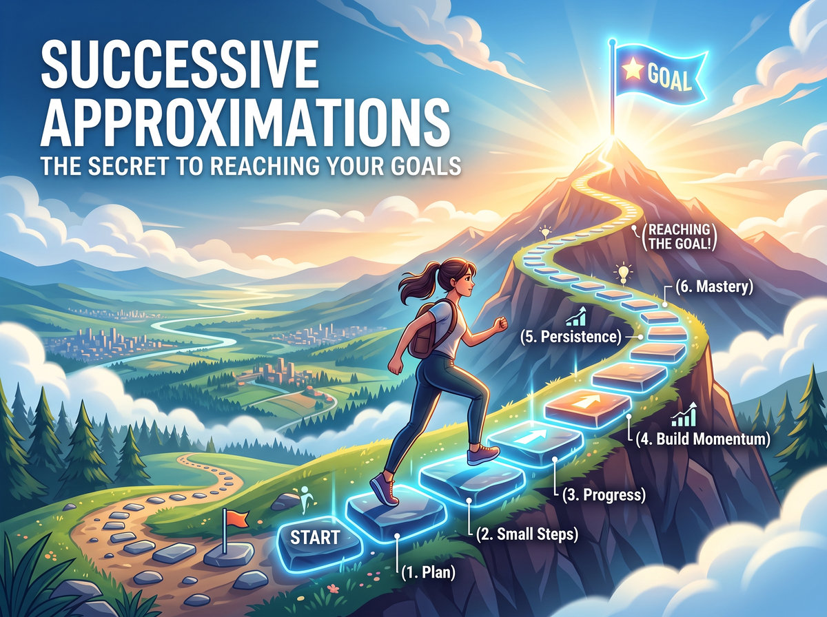 Successive Approximations: The Secret to Reaching Your Goals
