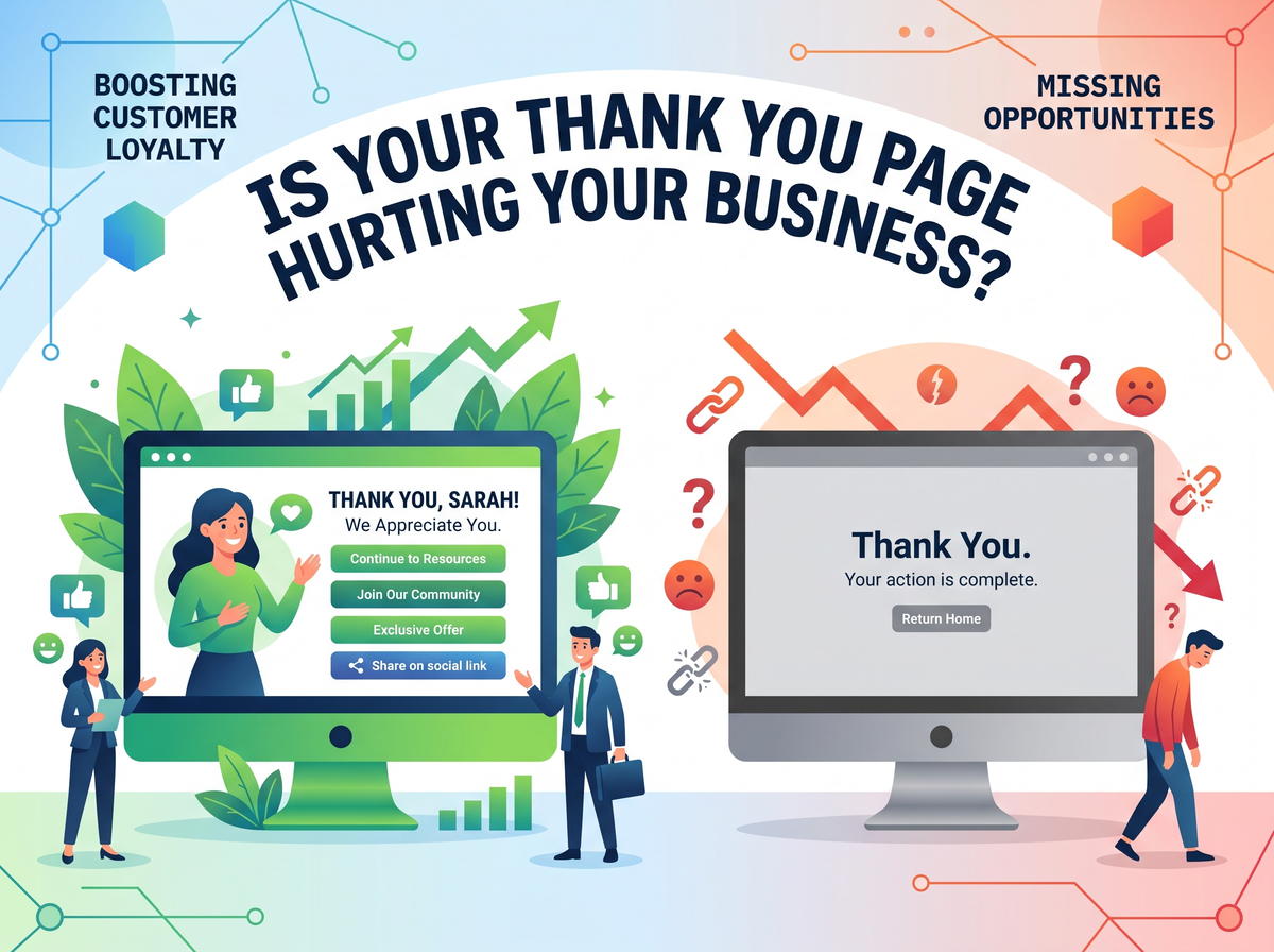 Is Your Thank You Page Hurting Your Business?