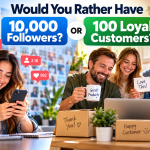 Would You Rather Have 10,000 Followers or 100 Loyal Customers?